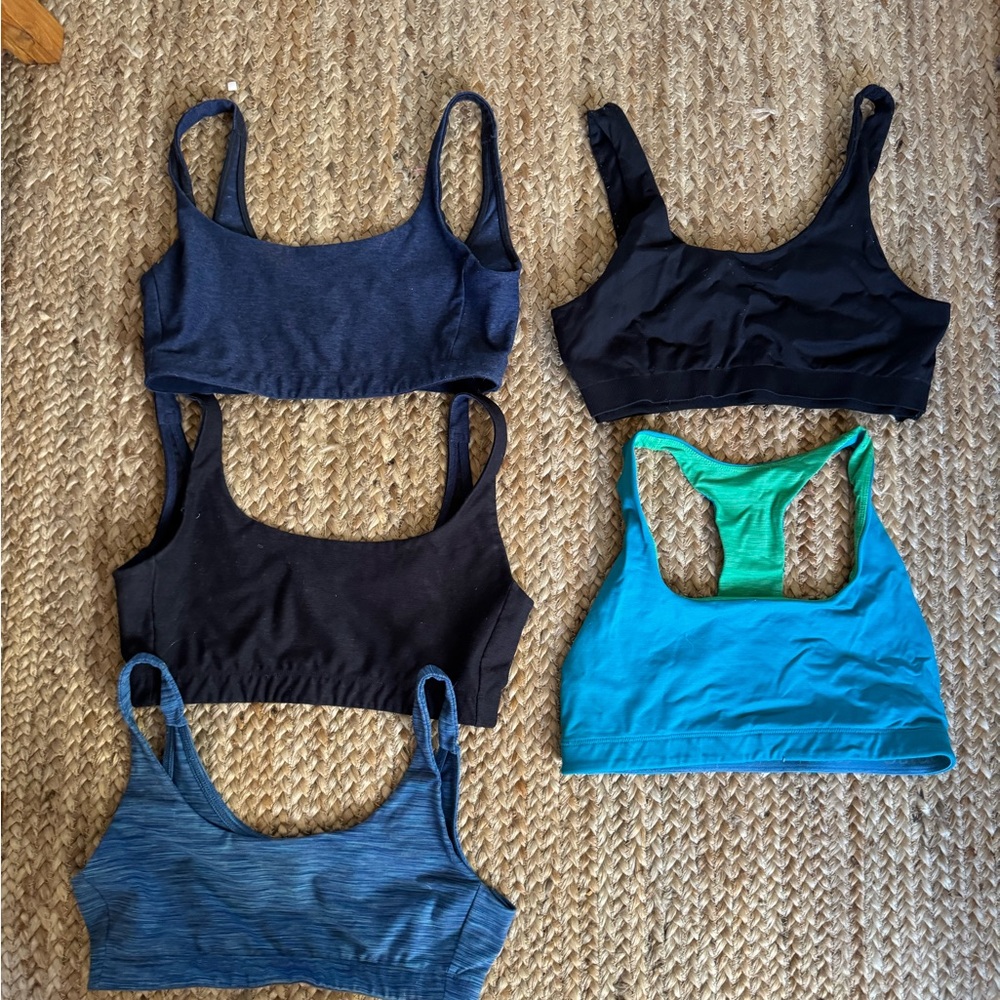 Outdoor Voices Sports Bra bundle-5 pieces